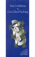 Asian Contributions to Cross-Cultural Psychology