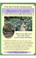 Southern Gardener's Book of Lists