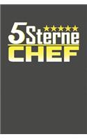 5 Sterne Chef: Praktischer Wochenplaner für ein ganzes Jahr - 15x23cm (ca. DIN A5)