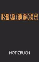 SPRING Notizbuch