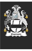 Gamon: Gamon Coat of Arms and Family Crest Notebook Journal (6 x 9 - 100 pages)