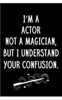 I'm A Actor Not A Magician But I Understand Your Confusion
