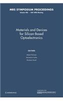 Materials and Devices for Silicon-Based Optoelectronics: Volume 486