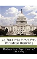 AR 220-1 2001 (Obsolete): Unit Status Reporting(English)