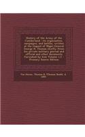 History of the Army of the Cumberland: Its Organization, Campaigns, and Battles, Written at the Request of Major-General George H. Thomas Chiefly from