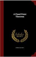 A Fixed Point Theorem