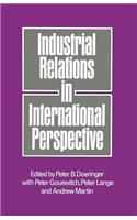 Industrial Relations in International Perspective