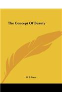 The Concept Of Beauty
