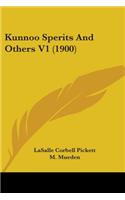 Kunnoo Sperits And Others V1 (1900)
