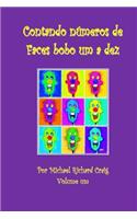 Contando Numeros De Faces Bobo Um A Dez