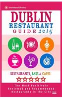 Dublin Restaurant Guide 2015