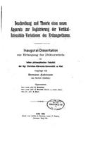 Beschreibung und theorie eines neuen apparats zur registrierung der vertikal-intensitäts-variationen des erdmagnetismus: (German)