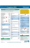 ICD-10-CM 2019 Snapshot Coding Card: Pulmonary