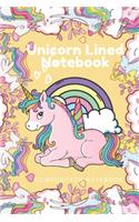 Unicorn Lined Notebook - Composition Notebook