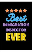 Best Immigration Inspector Evers Notebook - Immigration Inspector Funny Gift