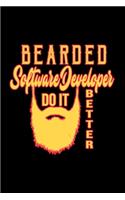 Bearded software developer do it better: Hangman Puzzles - Mini Game - Clever Kids - 110 Lined pages - 6 x 9 in - 15.24 x 22.86 cm - Single Player - Funny Great Gift