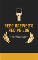 Beer Brewer's Log
