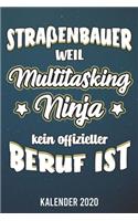 Kalender 2020: Straßenbauer A5 Kalender Planer für ein erfolgreiches Jahr - 110 Seiten