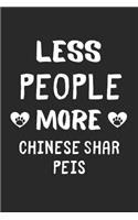 Less People More Chinese Shar Peis
