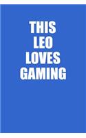 This Leo Loves Gaming Hands Notebook