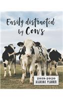 Easily Distracted By Cows 2019-2020 Academic Planner