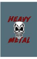 Heavy Metal: Metal Music Lover Perfect Gift Dot Grid Notebook/Journal (6"x9")