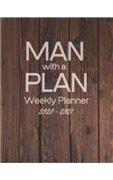 Man with a Plan - Weekly Planner 2020 to 2021