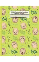 Hedgehogs Primary Composition Notebook