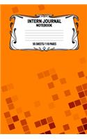 Intern Journal Notebook 55 Sheets/110 Pages