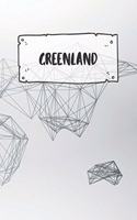 Greenland: Dotted Travel Diary Notebook or Journey Dotted Grid Journal - Holiday Trip Pocketbook for Men and Women with Dots