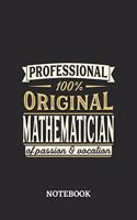 Professional Original Mathematician Notebook of Passion and Vocation