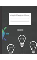 many ideas Composition Notebook