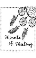 Minute of Meeting