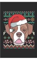 Ugly Christmas Sweater - Boer: Graph Ruled Notebook / Journal (6" X 9" - 5 X 5 Graph Ruled) - Christmas Gift for Kids, Teens, Mom And Dad