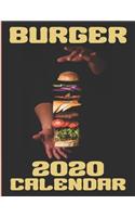 Burger 2020 Calendar