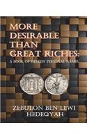 More Desirable Than Great Riches: : A Book of Hebrew Personal Names