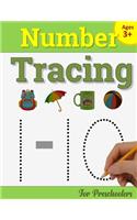 Number Tracing Book for Preschoolers: Number Writing Practice Book for Pre K and Kindergarten: Number Tracing Books for kids ages 3-5, Preschoolers Volume 2