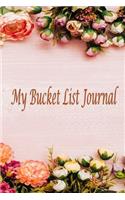 My bucket list Journal