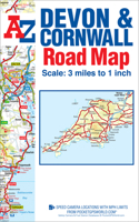 Devon & Cornwall Road Map