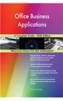 Office Business Applications A Complete Guide - 2020 Edition