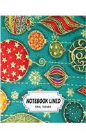 Notebook Lined Christmas Decor: Notebook Journal Diary