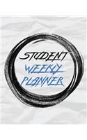 Student Weekly Planner: Academic Planner and Daily Organizer For Students (2017-2018 Planners)(V8)