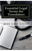 Essential Legal Terms for Translators