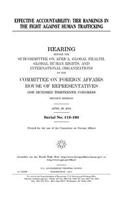 Effective accountability: tier rankings in the fight against human trafficking