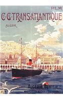 Carnet Blanc, Affiche Transatlantique Alger