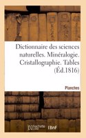 Dictionnaire Des Sciences Naturelles. Planches. Minéralogie. Cristallographie. Tables