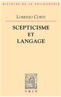 Scepticisme Et Langage