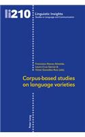 Corpus-based studies on language varieties