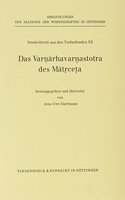 Das Varnarhavarnastotra Des Matrceta
