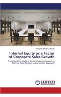 Internal Equity as a Factor of Corporate Sales Growth
